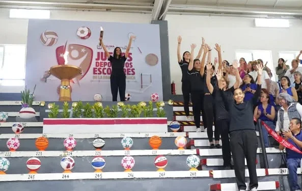 H Congreso del Estado de Colima. Inauguración de la etapa estatal de los Juegos Deportivos Escolares en nivel secundaria