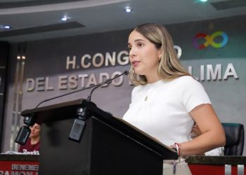 H Congreso del Estado de Colima. En el uso de la voz, la diputada Sofia Peralta Ferro, hizo referencia a un accidente ocurrido en la Unidad Deportiva “Gustavo Vázquez Montes”