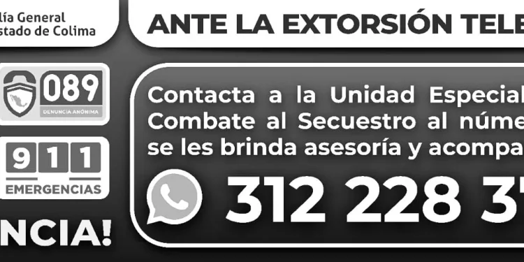 FGE refuerza llamado a prevenir y denunciar la extorsión telefónica FGE