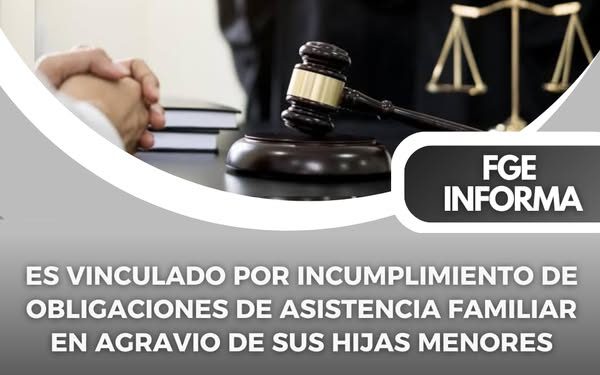 Es vinculado por incumplimiento de obligaciones de asistencia familiar en agravio de sus hijas menores FGE