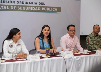 Fiscal General del Estado de Colima, Bryant Alejandro García Ramírez, participó en la Quinta Sesión Ordinaria del Consejo Estatal de Seguridad Pública FGE