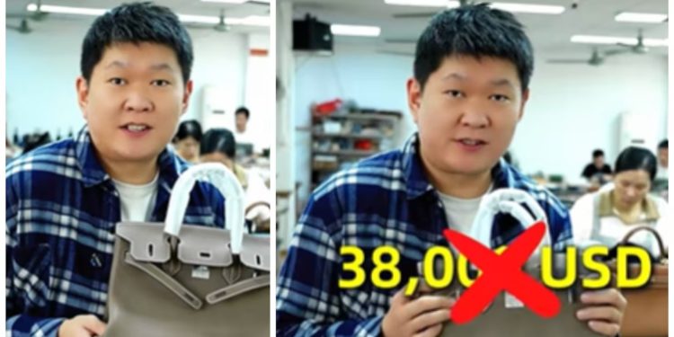 Fabricantes chinos exponen a marcas de lujo estadounidenses: “este bolso se vende por $35,000 y cuesta $1,250 fabricarlo”