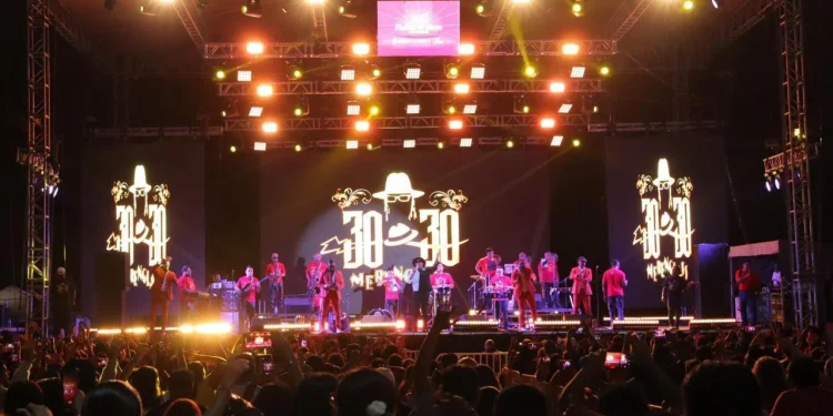 Gran concierto gratuito de Merenglass en las Fiestas de Mayo en Manzanillo