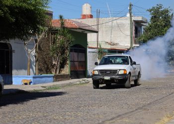 En Semana Santa, Salud Colima fumiga contra dengue en Manzanillo, Colima y Villa de Álvarez