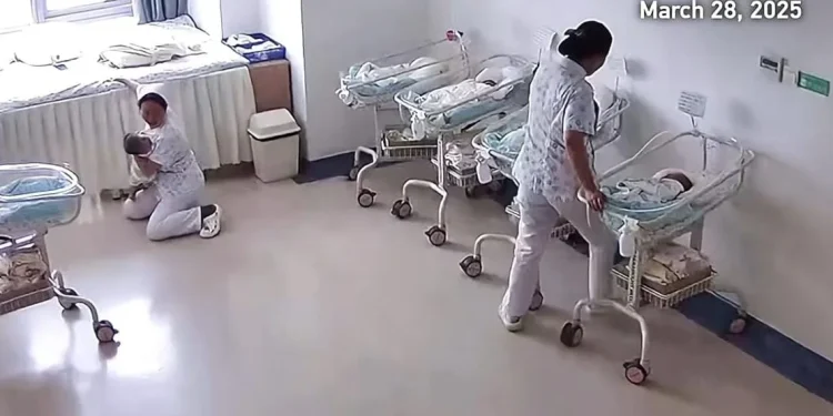 Enfermeras arriesgan su vida para salvar a bebés durante terremoto en Myanmar