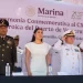 En Manzanillo, Indira asiste a ceremonia por aniversario de la Gesta Heroica del Puerto de Veracruz