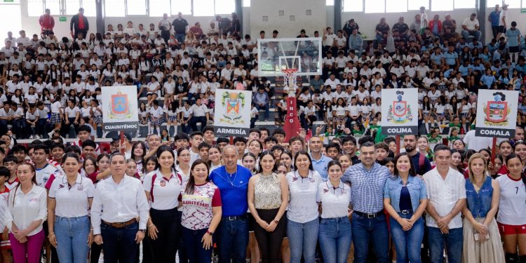 Indira Vizcaíno inauguró la etapa estatal de Juegos Deportivos Escolares de Secundaria