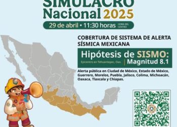 Simulacro Nacional 2025 ¿A qué hora sonará la alerta sísmica HOY 29 de abril 2025?