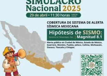 Simulacro Nacional 2025 ¿A qué hora sonará la alerta sísmica HOY 29 de abril 2025?