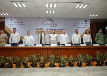 Indira Vizcaíno toma protesta a Consejo Directivo 2025-2027 de Canadevi Colima