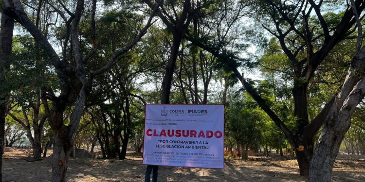 Imades clausura proyecto inmobiliario al sur de Colima por incumplimientos ambientales