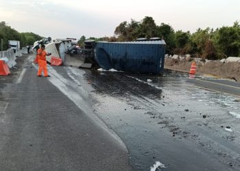 Alerta UEPC por accidente en autopista Colima-Manzanillo; está cerrada en el sentido de la capital al puerto