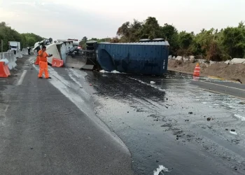 Alerta UEPC por accidente en autopista Colima-Manzanillo; está cerrada en el sentido de la capital al puerto