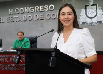 H Congreso del Estado de Colima. La diputada Andrea Naranjo Alcaraz señala que se estan llevando las investigaciones correspondientes de las fosas en Ixtlahuacán.