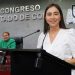 H Congreso del Estado de Colima. La diputada Andrea Naranjo Alcaraz señala que se estan llevando las investigaciones correspondientes de las fosas en Ixtlahuacán.