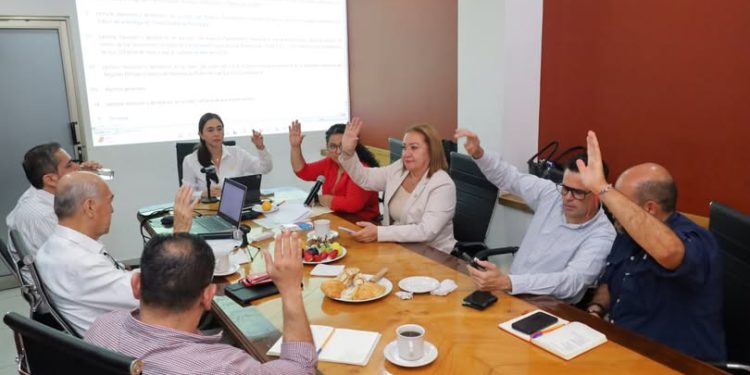 H Congreso del Estado de Colima. Llevan a cabo reunión extraordinaria No.32 de la Junta de Gobierno y Coordinación Política (JUCOPO) de la LXI Legislatura Local