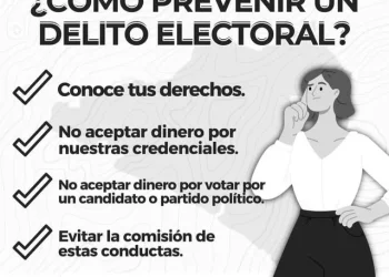 ¿COMÓ PREVENIR UN DELITO ELECTORAL? FGE