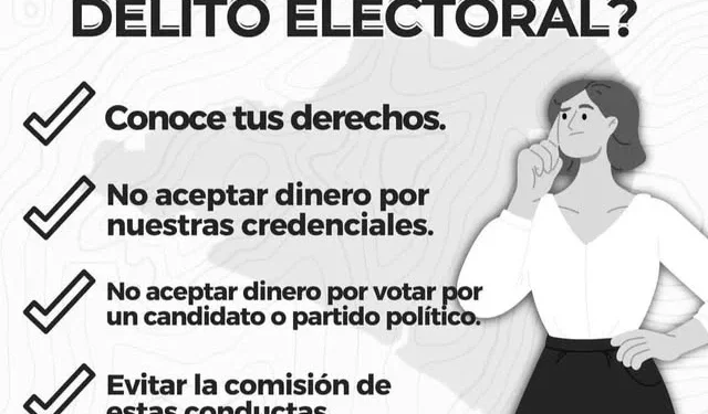 ¿COMÓ PREVENIR UN DELITO ELECTORAL? FGE