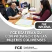 FGE REAFIRMA SU COMPROMISO CON LAS MUJERES COLIMENSES (FGE)
