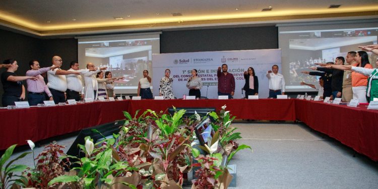 Instala Gobernadora de Colima el Consejo Estatal para la Prevención de Accidentes