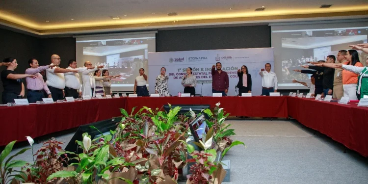 Instala Gobernadora de Colima el Consejo Estatal para la Prevención de Accidentes