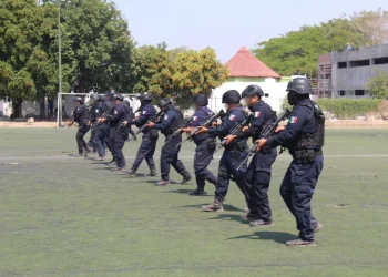 Instituto de Formación Policial de SSP Colima imparte capacitación en tiro y armamento