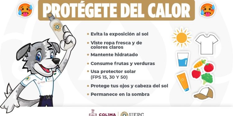 UEPC recomienda precaución; SMN pronostica altas temperaturas e intervalos de chubascos en Colima