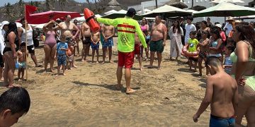 UEPC: ‘Balto’ emite recomendaciones a quienes visitan playas colimenses