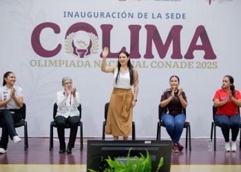 Gobernadora Indira Vizcaíno inauguró la Olimpiada Nacional Conade Colima 2025