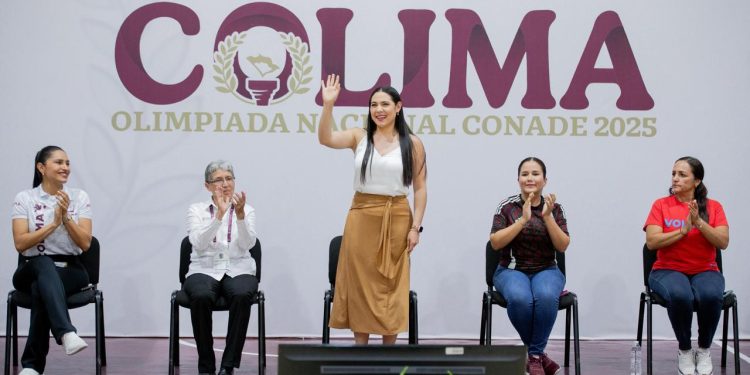Gobernadora Indira Vizcaíno inauguró la Olimpiada Nacional Conade Colima 2025