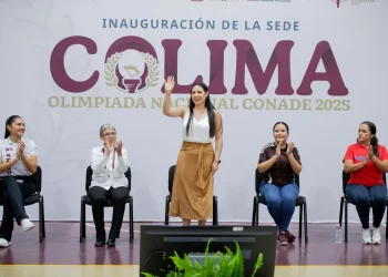 Gobernadora Indira Vizcaíno inauguró la Olimpiada Nacional Conade Colima 2025