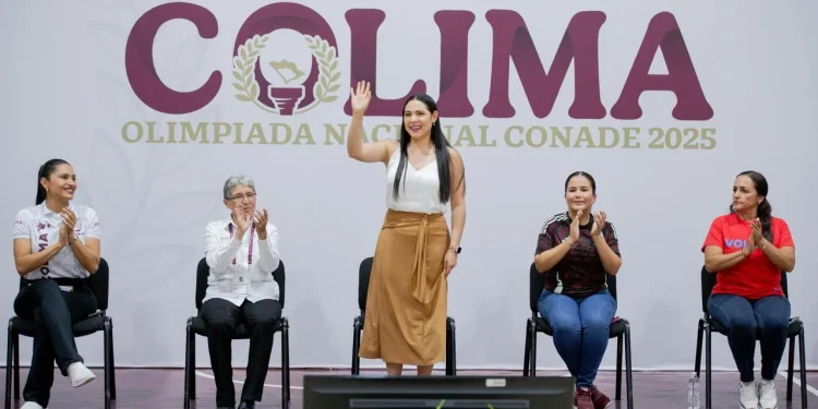 Gobernadora Indira Vizcaíno inauguró la Olimpiada Nacional Conade Colima 2025