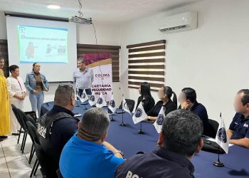Unidad de Género de SSP Colima capacita a mandos policiales en liderazgo y no violencia