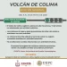 Volcán de Colima registró 4 sismos y 7 derrumbes; continúa en semáforo verde