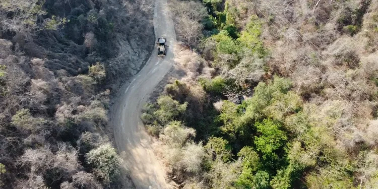 Inicia Gobierno de Rosi Bayardo rehabilitación del camino saca cosechas Chandiablo-Huiscolotila