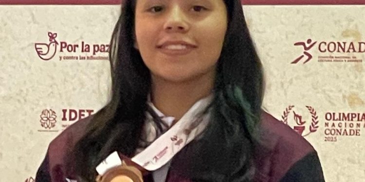 Ana Camila Contreras da bronce a Colima en judo de Olimpiada Nacional Conade 2025