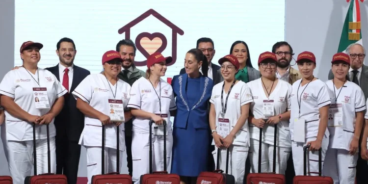 Presidenta Claudia Sheinbaum encabeza el arranque nacional del programa Salud Casa por Casa