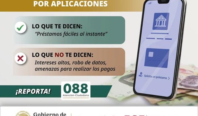 ¡Cuidado con los prestamos por aplicaciones! FGE