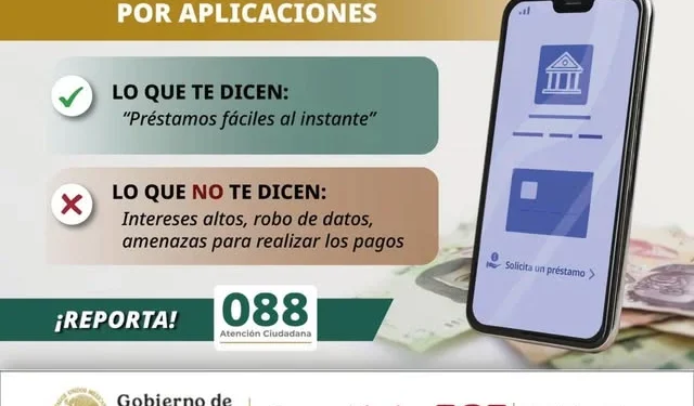 ¡Cuidado con los prestamos por aplicaciones! FGE