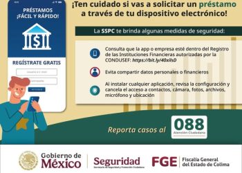 ¡Ten cuidado si vas a solicitar un préstamo a través de tu dispositivo electrónico! FGE