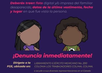 En caso de no localizar una persona, no es necesario esperar FGE