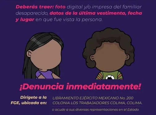 En caso de no localizar una persona, no es necesario esperar FGE