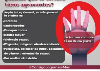 ¿Sabías que la tortura tiene agravantes? FGE