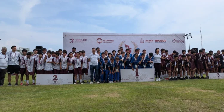Colima se queda con la medalla de plata en futbol de la Olimpiada Nacional Conade 2025