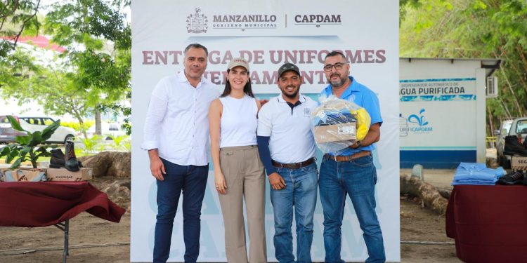 Rosi Bayardo reconoce la labor del personal de Capdam con entrega de uniformes y herramientas