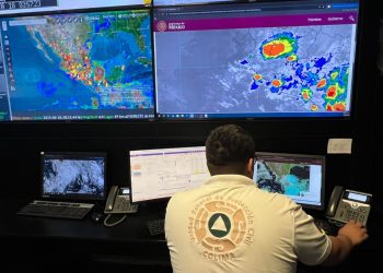 Huracán ‘Erick’ provocaría lluvias puntuales muy fuertes en Colima; UEPC llama a extremar precauciones