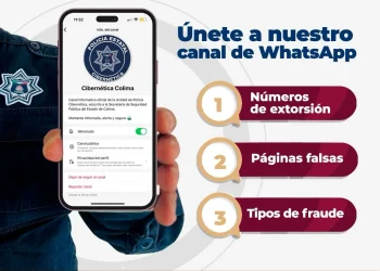 SSP invita a unirse al canal de la Policía Cibernética Colima; alerta sobre fraudes y estafas