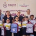 Indira Vizcaíno inició la entrega 2025 de ColiBecas Uniformes, Mochilas y Útiles a estudiantes de educación básica del estado de Colima
