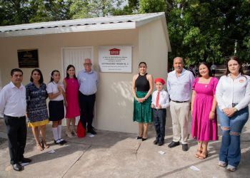 Indira Vizcaíno reinauguró la escuela primaria Distribuidores Nissan # 3 ‘Gregorio Macedo López’