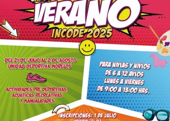 Incode invita a aprovechar últimos días de inscripciones al Curso de Verano 2025